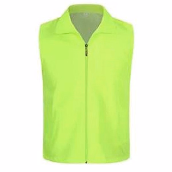 Custom Polyester Sleeveless Work Volunteer Vest