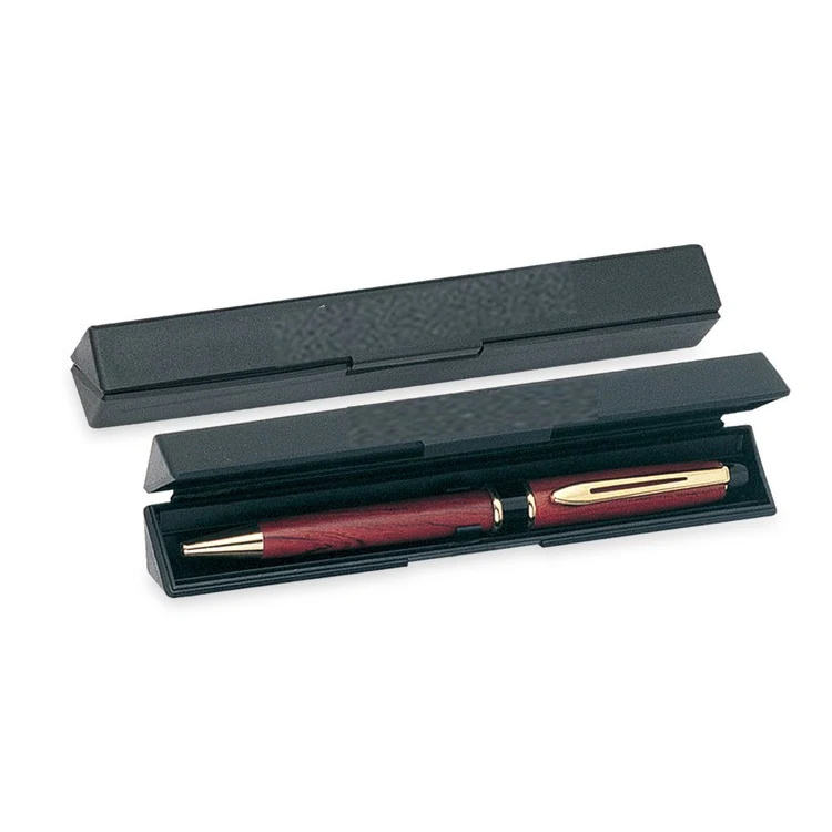 Slim Black Plastic Flip Case- Blank 1