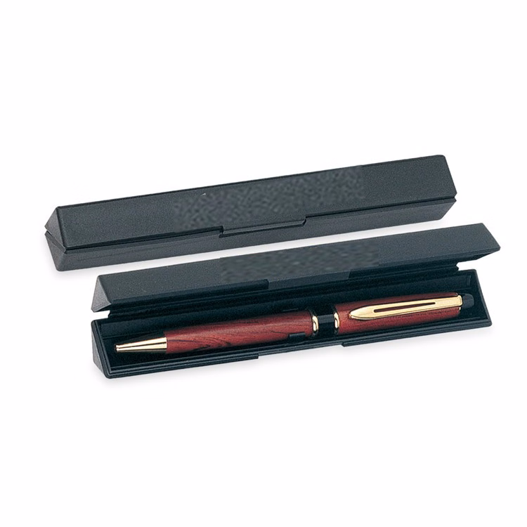 Slim Black Plastic Flip Case- Blank