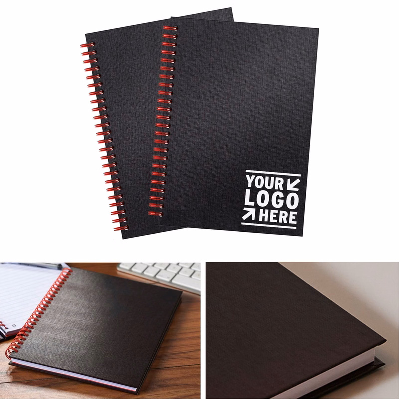 5 1/2" x 3 1/2" 100 Sheets College Ruled Paper Spiral Notebook