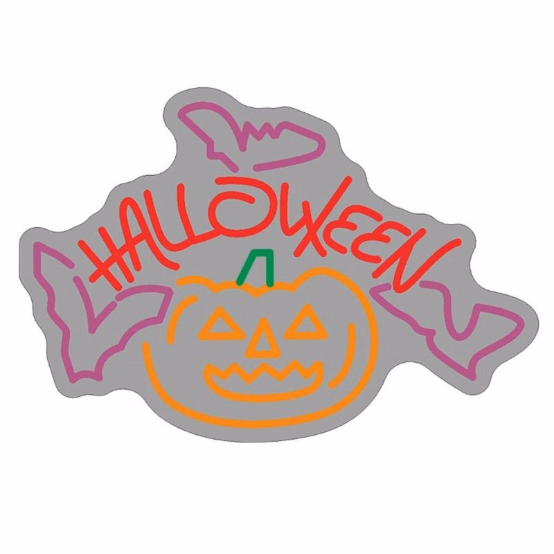 Halloween Pumpkin Neon Sign