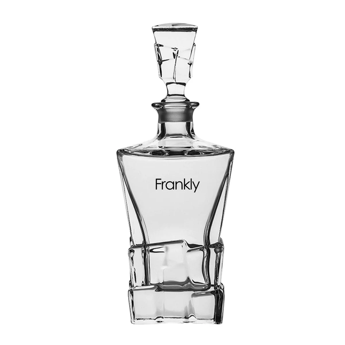 Crystal glass wine bottle decanter 1