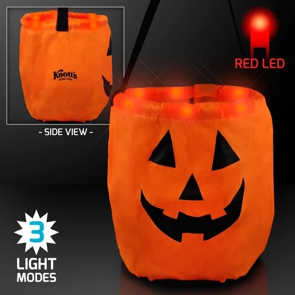 LED Pumpkin Trick-Or-Treat Halloween Bag 1