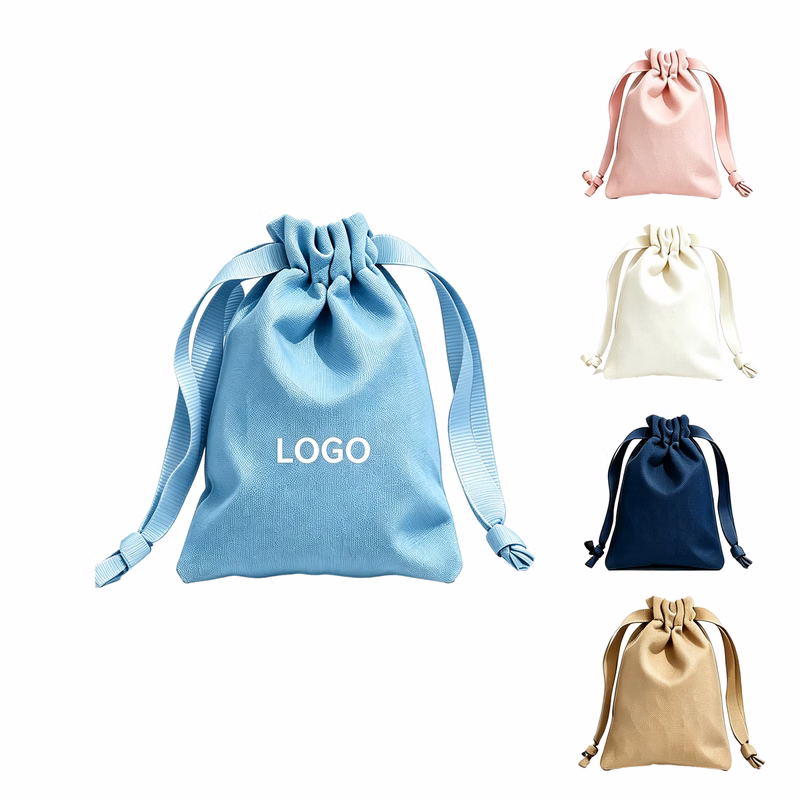 Blank Cotton Dust Proof Drawstring Bag