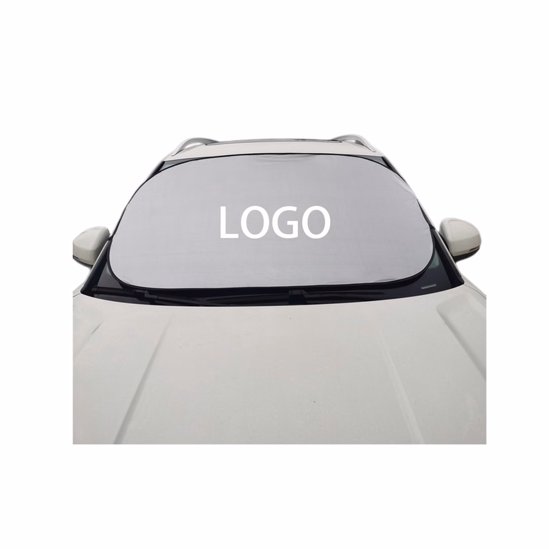 Silver Adhesive Car Sunshade