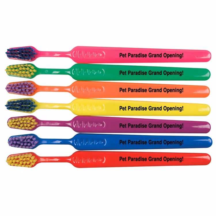 Neon Pet Toothbrush (5.875")