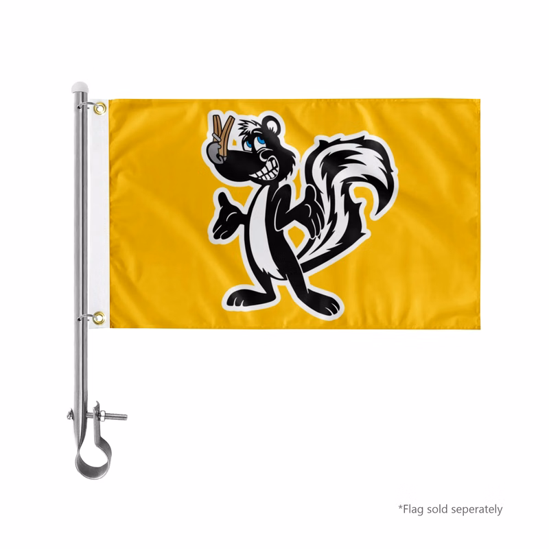 15" Stainless Steel Boat Flag Pole - Style B