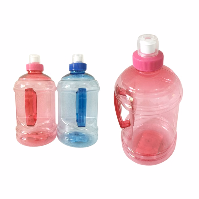 Sport Water Bottles - 1 Liter Built-In Handle