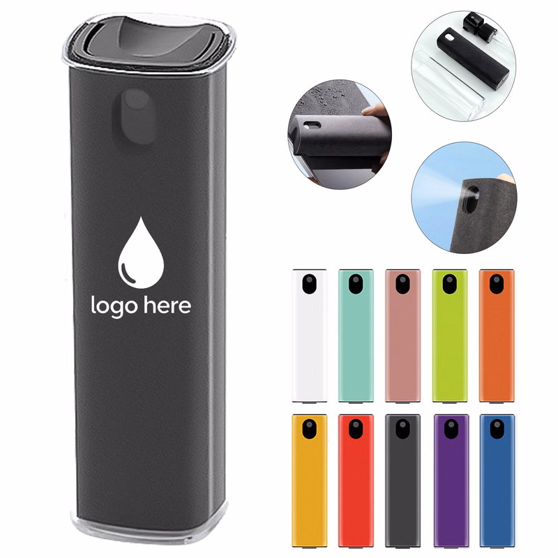 Travel Screen Cleaner with Refillable Spray