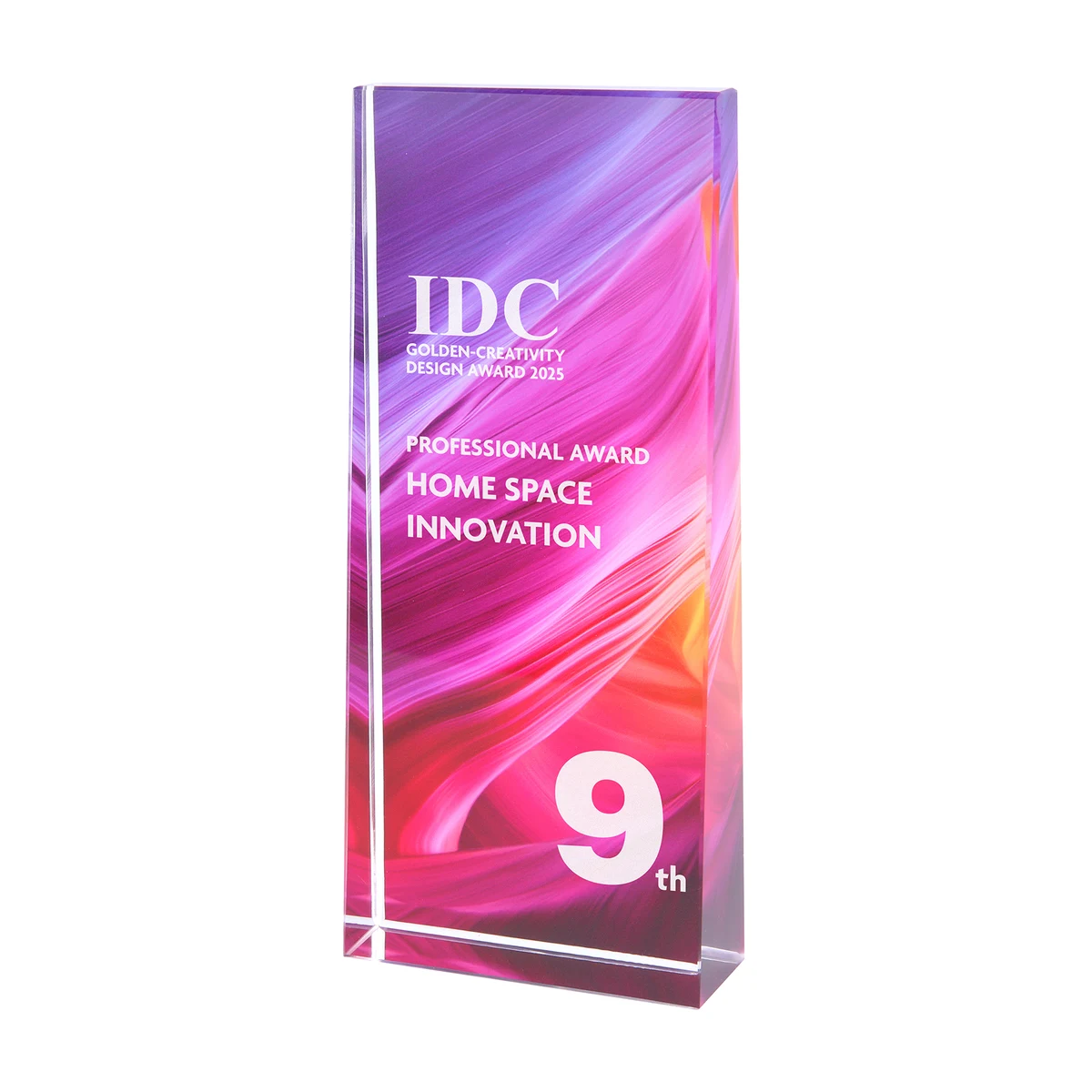 Elegant Custom Crystal Award Trophy 1