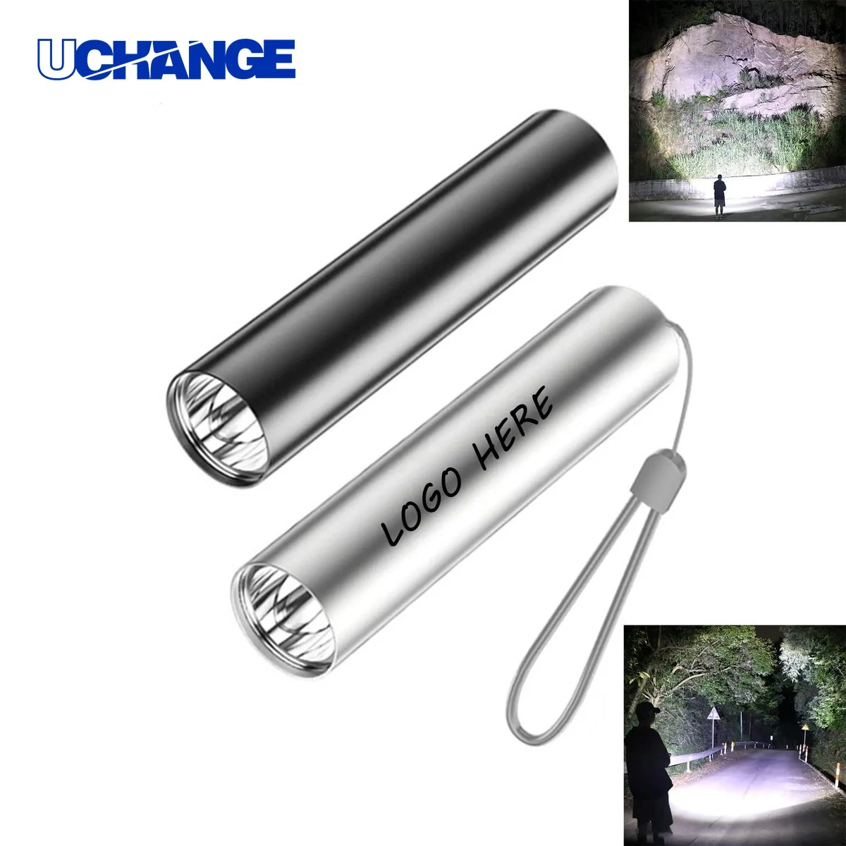 Aluminum Mini 100-Lumen LED Pocket Flashlight EDC Light for Camping & Travel 1