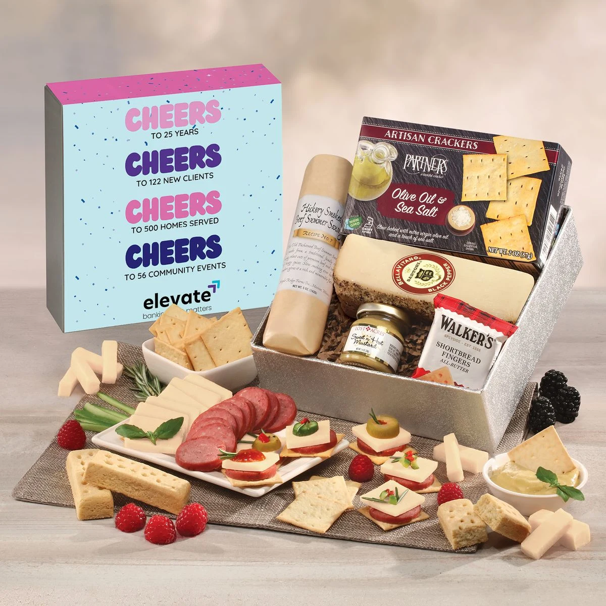 Snack Lover's Gift Box with Full Color Sleeve 1