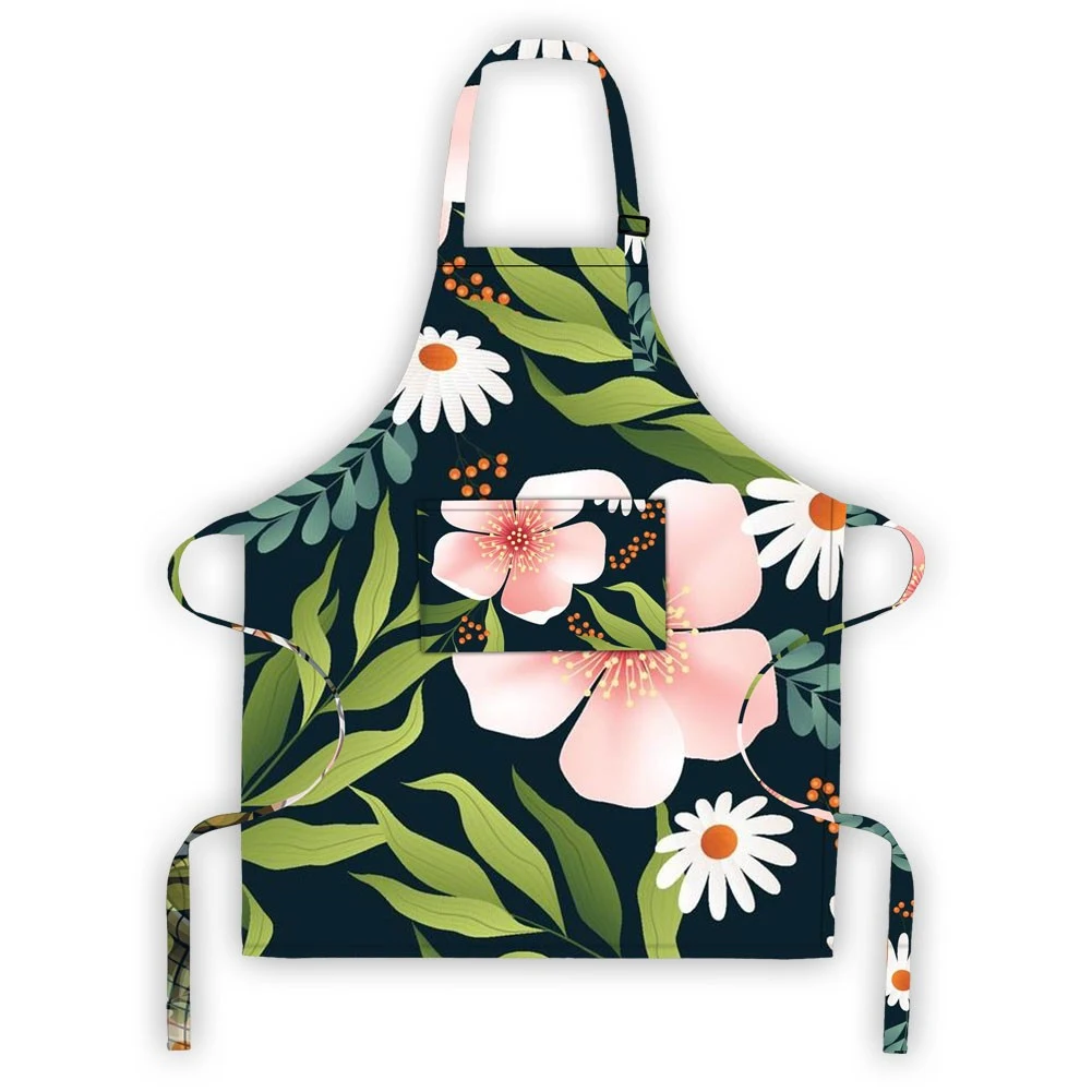 Full Length Apron With Adjustable Neck Strap 1