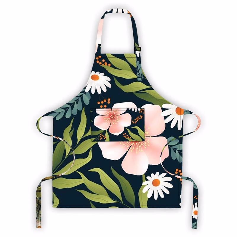 Full Length Apron With Adjustable Neck Strap