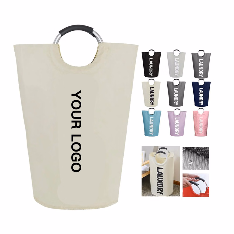Durable Oxford Laundry Basket with Waterproof PE Lining