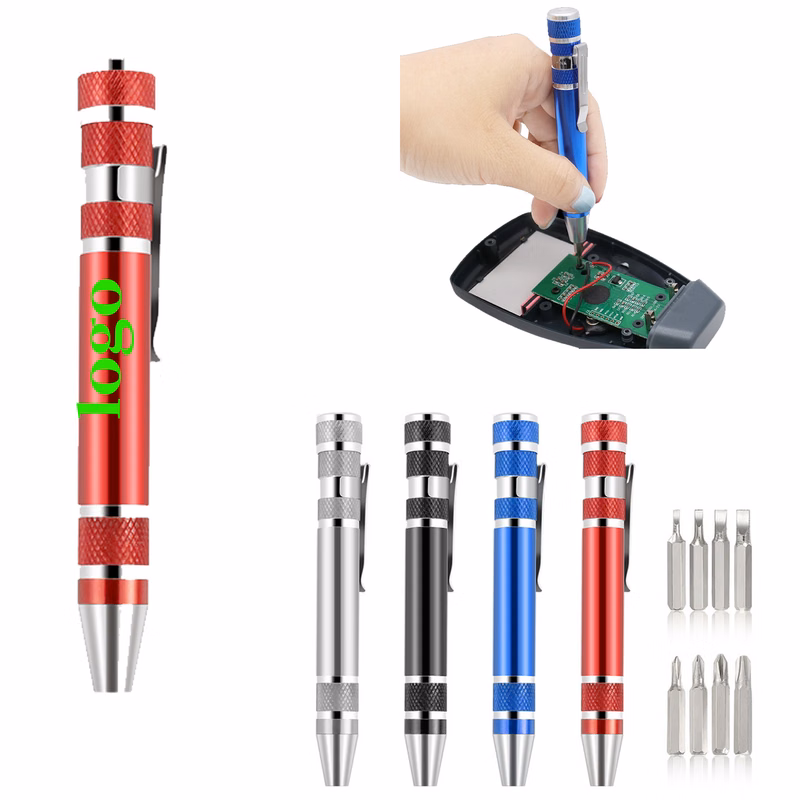 8-in-1 Portable Pen Screwdriver