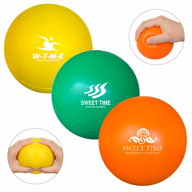 Round Stress Reliever Ball