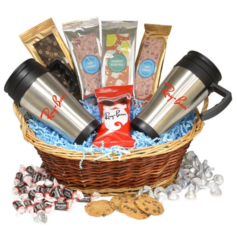 Premium Mug Gift Basket-ChocSunflwr Seeds 1