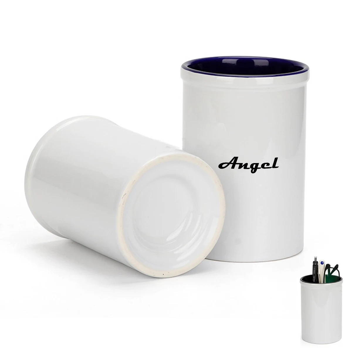Ceramic Desk Pencil Holder 1