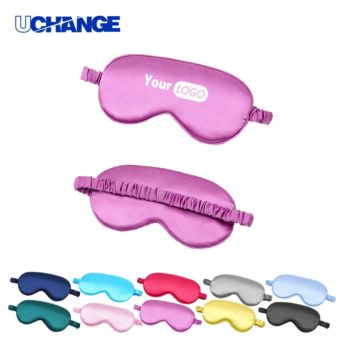 Artificial Silk Eye Mask MOQ 50 for Gentle Sleep Comfort 1