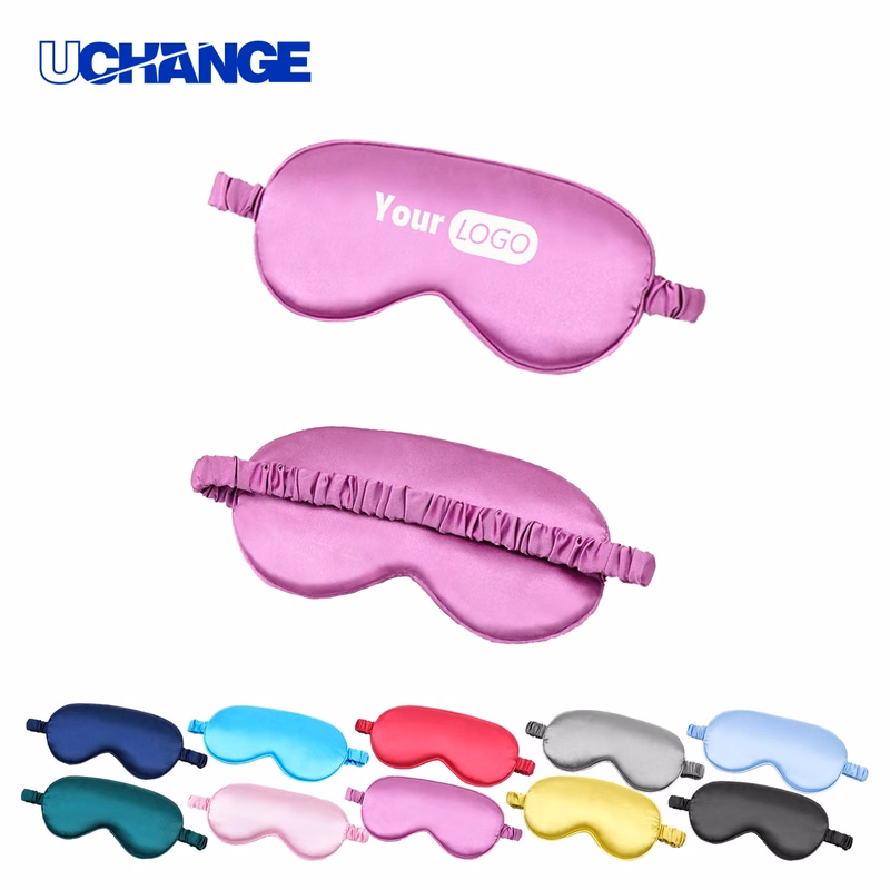 Artificial Silk Eye Mask MOQ 50 for Gentle Sleep Comfort