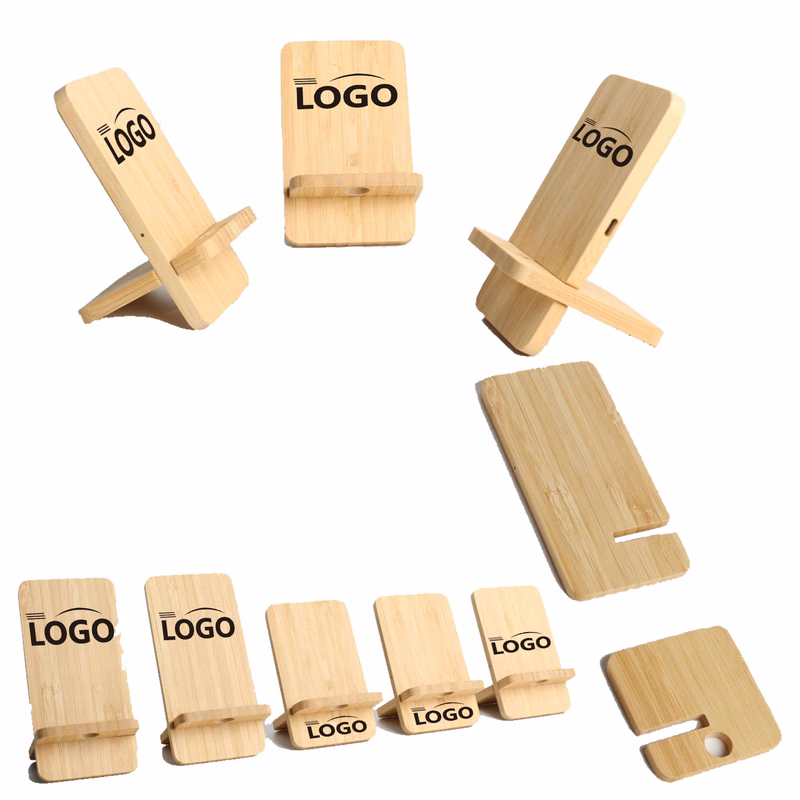 Detachable Bamboo Mobile Phone Stand