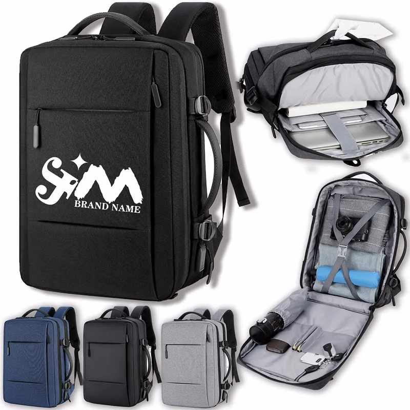 29 L Large Expandable Waterproof Business Travel Backpack