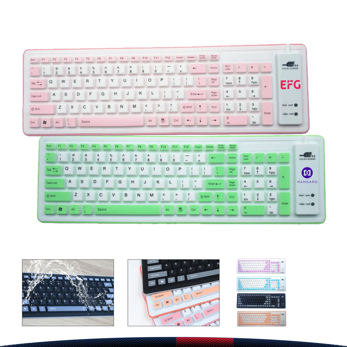 Silicone Foldable Keyboard 1