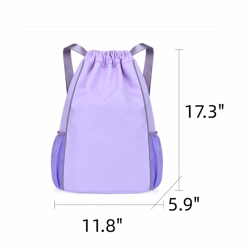 Night Light Drawstring Backpack