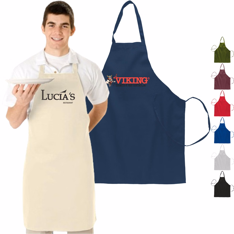 7.5 oz. Twill Fabric Butcher Apron USA Decorated (28" x 34")