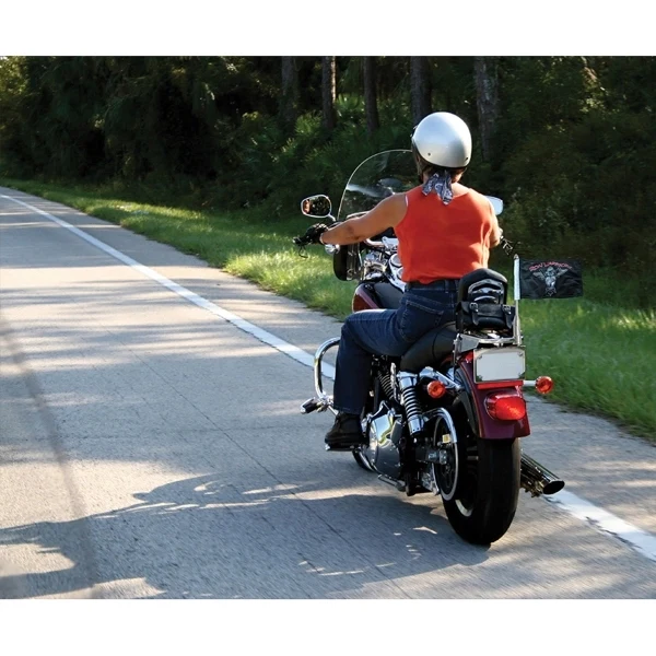 Screen Sublimation Motorcycle Flags - 1 Ply 6" x 9" 1
