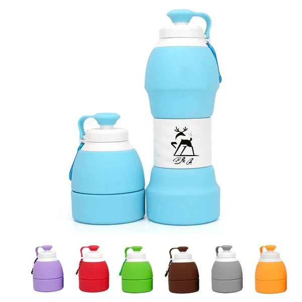 19 oz Collapsible Portable Water Bottle 1