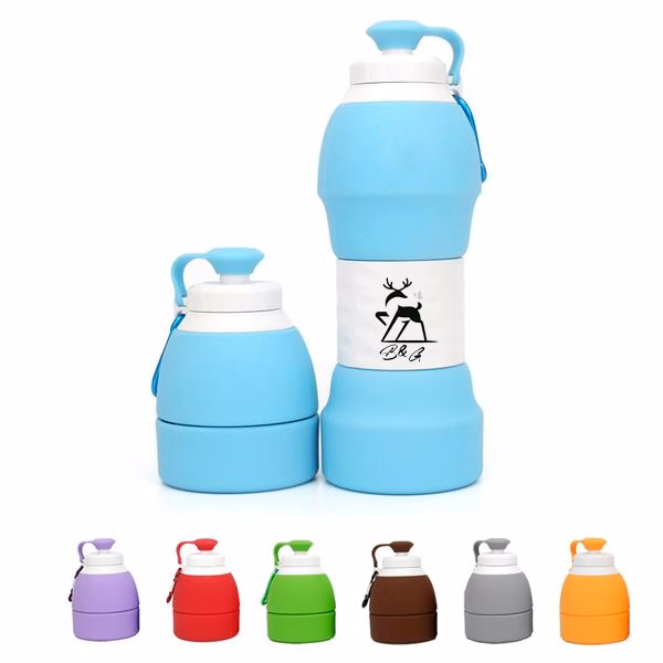 19 oz Collapsible Portable Water Bottle