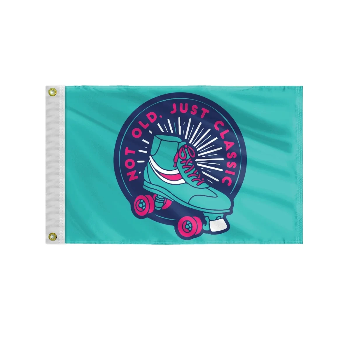 Custom Screen Sublimation Flag - 12" x 18" Nylon 1