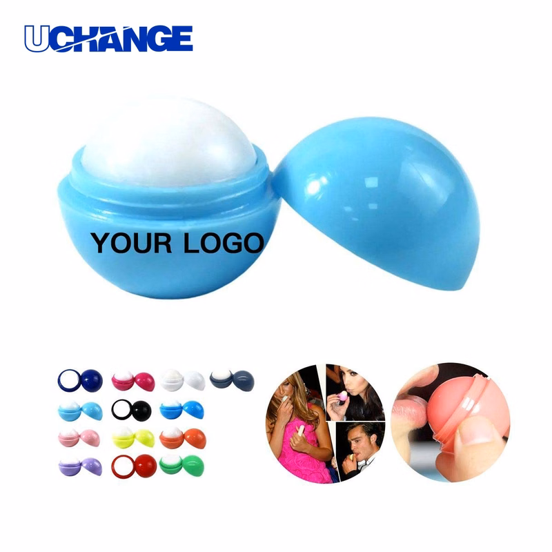 Round Lip Balm Plastic Case