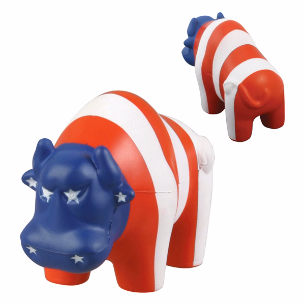 Patriotic Bull Stress Reliever
