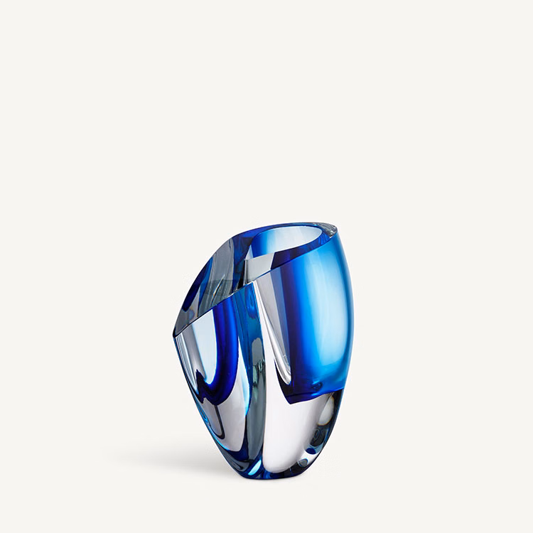 MIRAGE VASE BLUE/BLUE LARGE