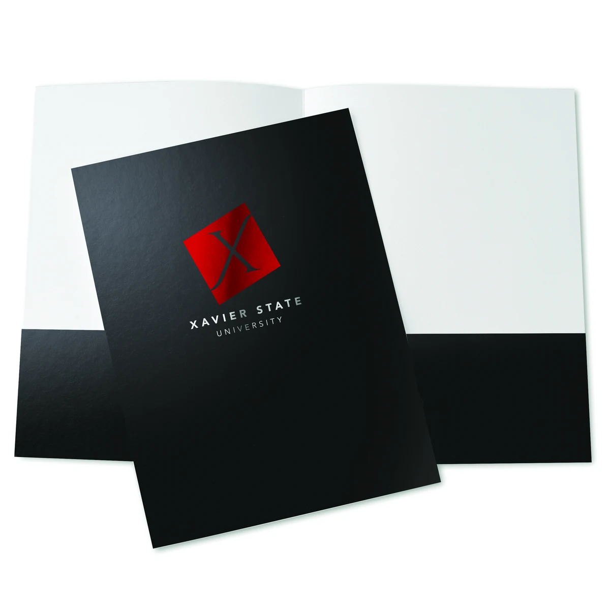Folders - 2 Color Foil-Stamp Classic Stocks 1