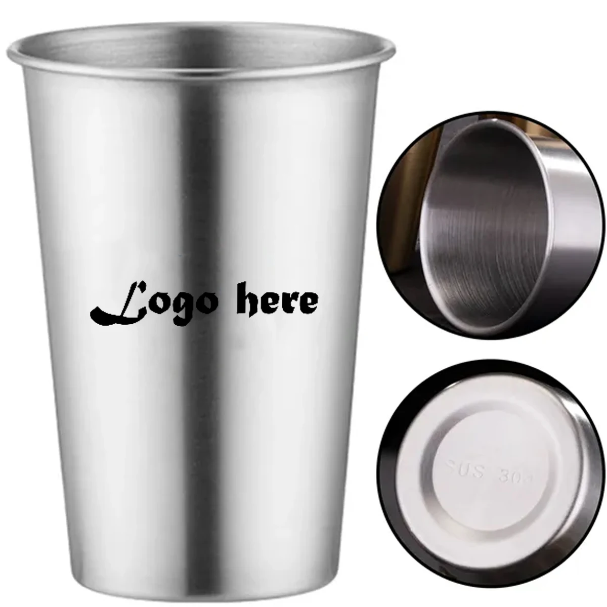 17oz SUS304 Steel Beer Tumbler 1
