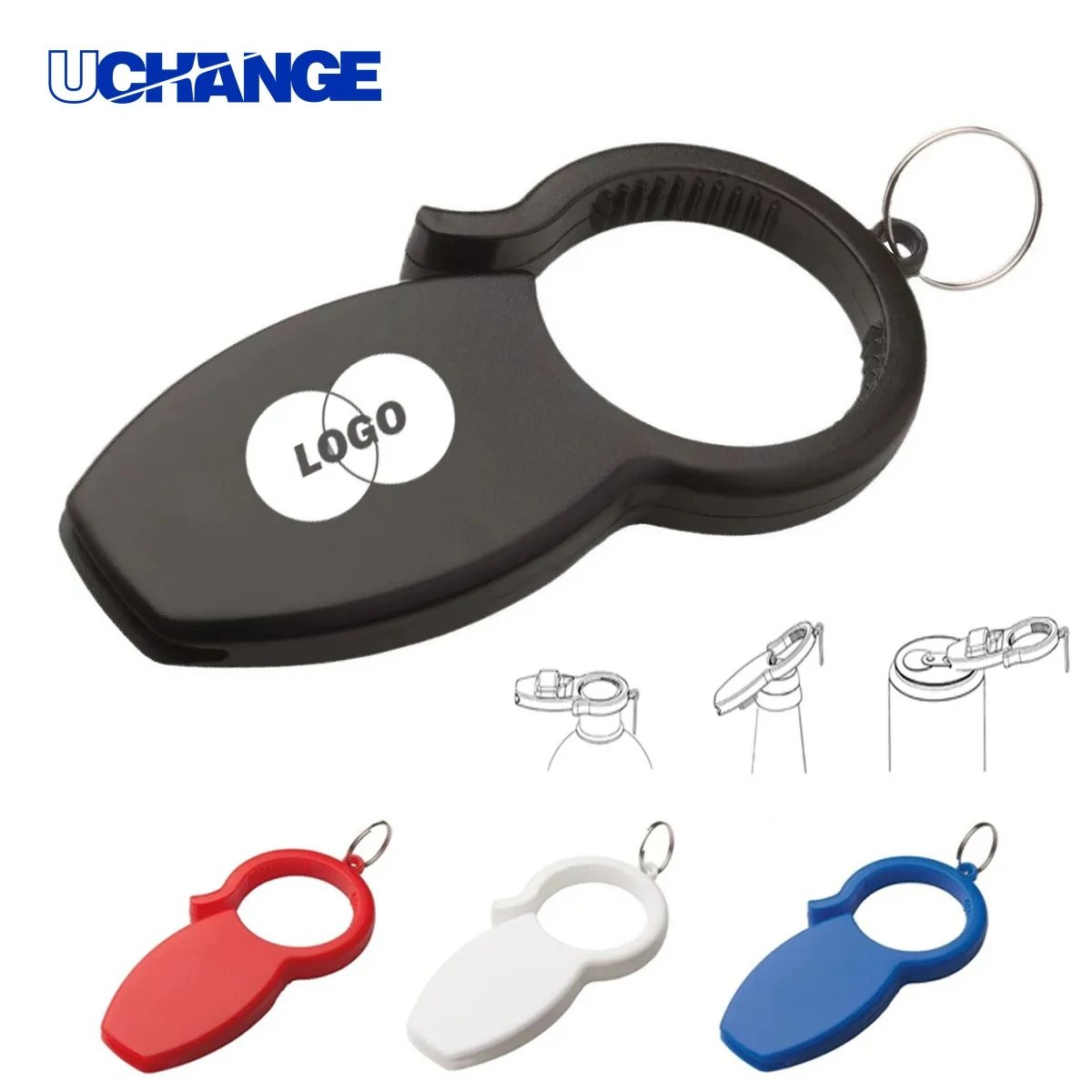 Ergonomic ABS Bottle Opener Tool 1