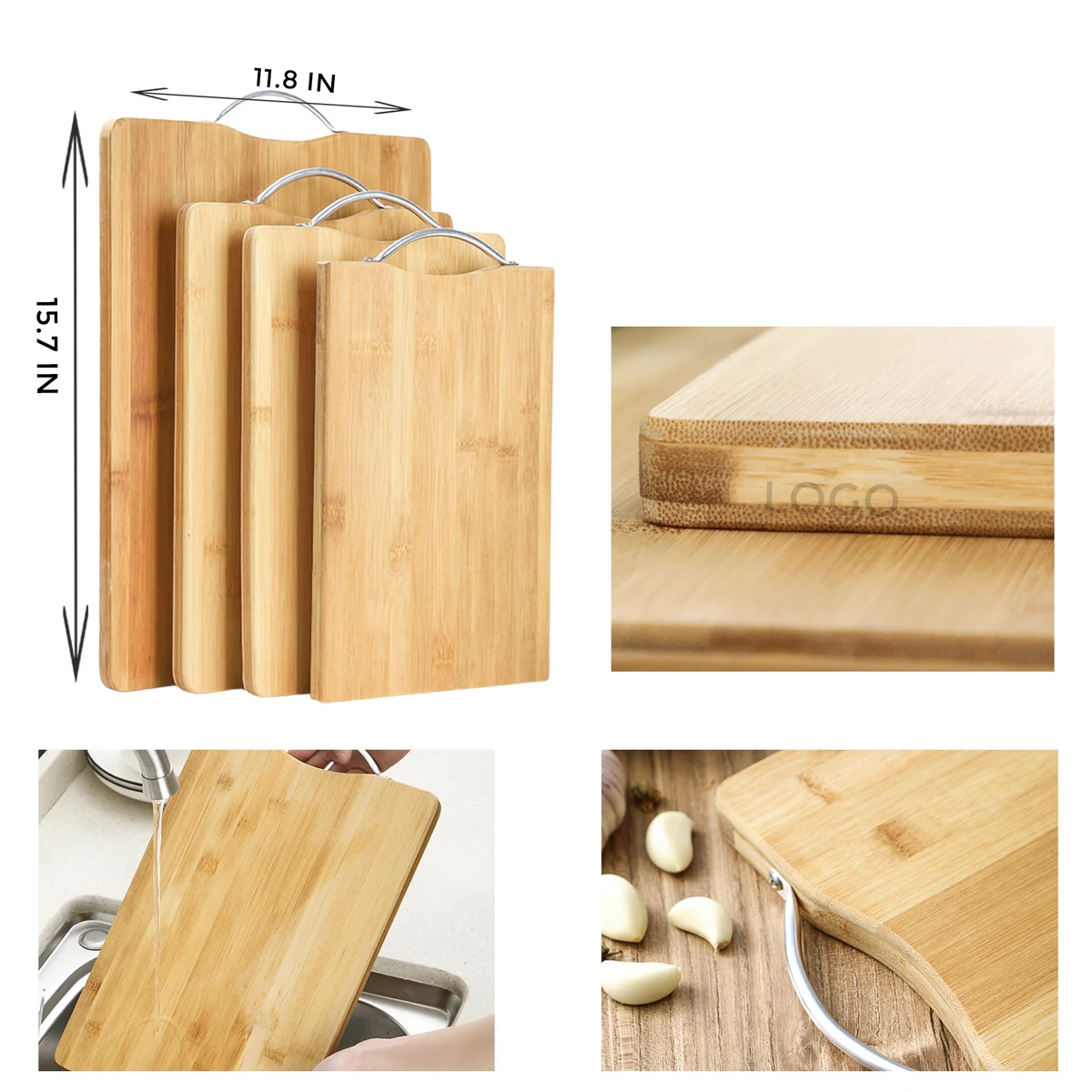 MOQ 10 PCS Natural Wooden Cutting Board 1