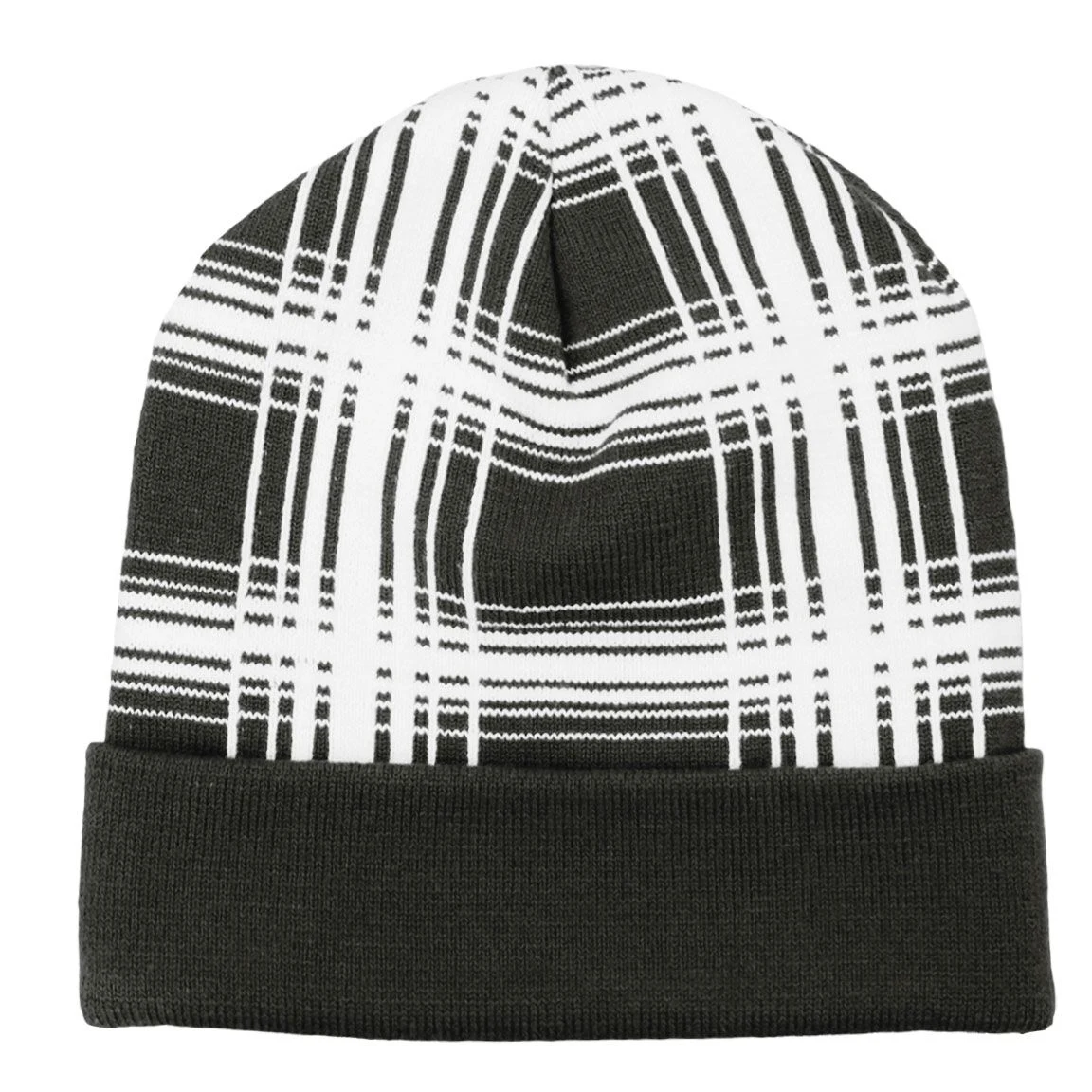 Pennant Mega-Plaid Beanie 1