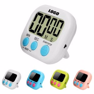 Count Down And Up Digital Timer With Alarm Magnet Back And Kickstand