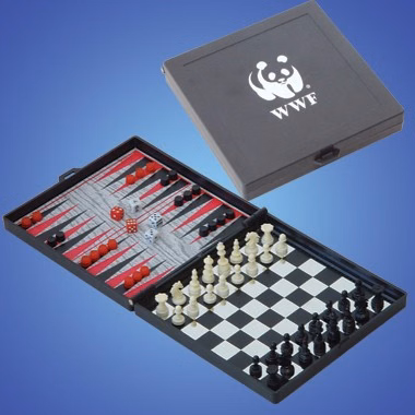 Classic Game of Magnetic Chess & Backgammon
