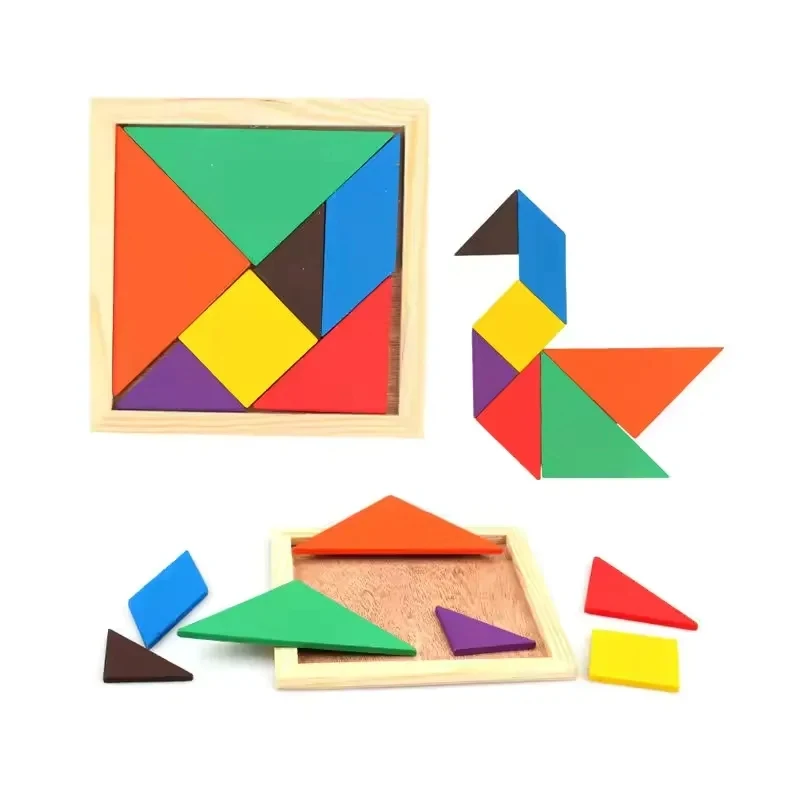 Wooden Tangram/Puzzle 1