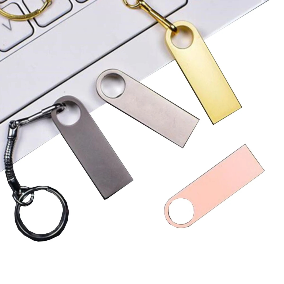 Metal Loop Style USB Drive 1