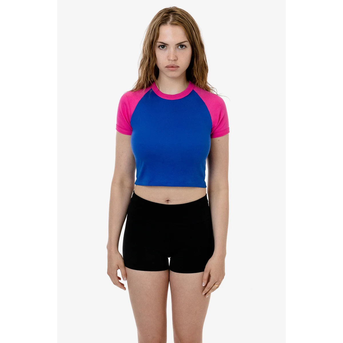 BABY RIB SHORT SLEEVE RAGLAN 1