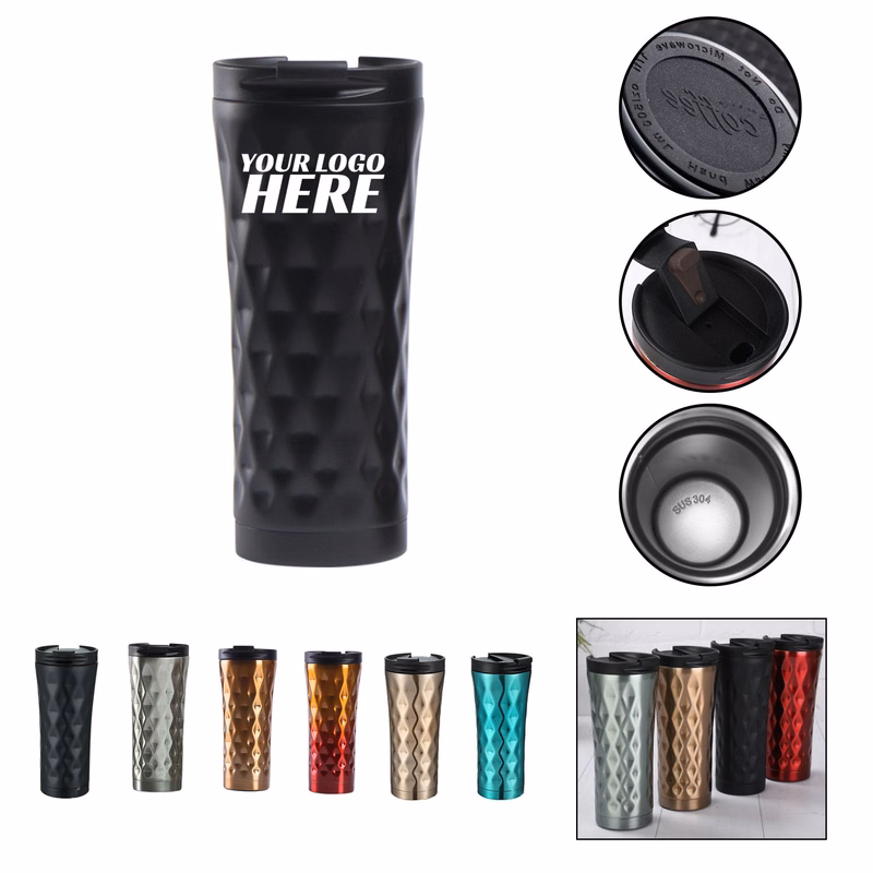 Diamond Shaped Travel Mug