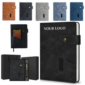 Leather Notebook Gift Set 1