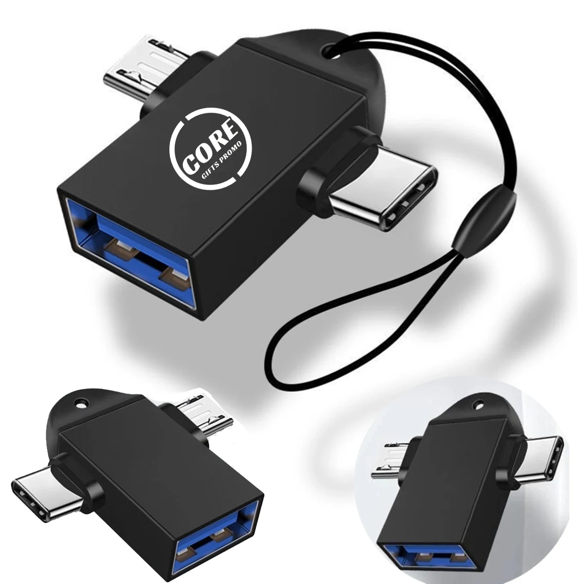 2 In 1 Type C Micro Usb 3.0 Otg Adapter Converter 1